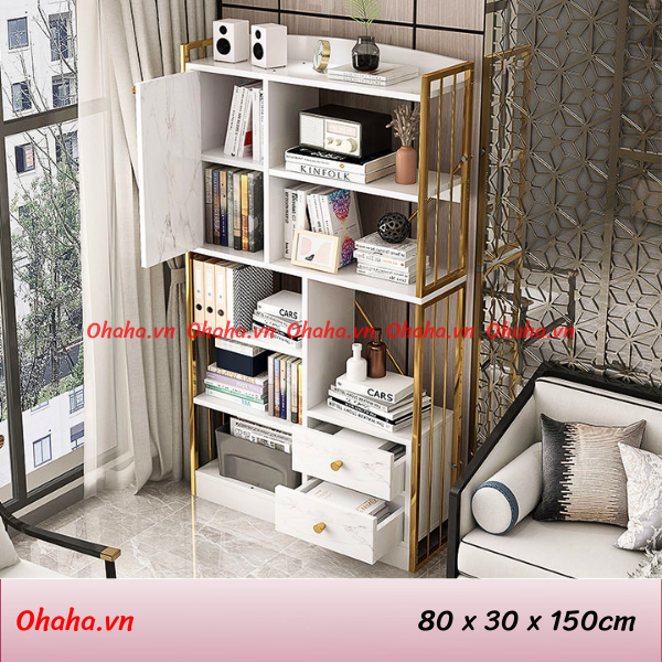 Kệ trang trí phòng khách đa năng Ohaha - KTT001