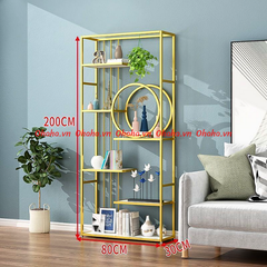 Kệ trang trí phòng khách thiết kế sang trọng Ohaha - KTT011