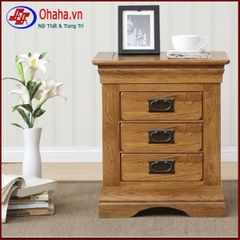 BỘ PHÒNG NGỦ NỘI THẤT GỖ SỒI - CHÂN KÍN 11-OH OHAHA