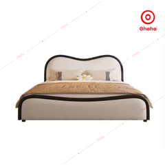 Giường ngủ công nghiệp bọc nệm OHAHA - GN037