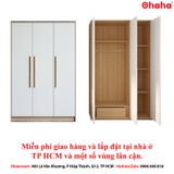 Tủ Quần Áo 3 Cánh Cửa Mini Đa Dụng OHAHA - MN003