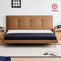Giường ngủ công nghiệp bọc nệm OHAHA - GN039