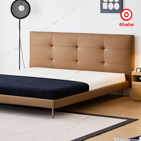 Giường ngủ công nghiệp bọc nệm OHAHA - GN039