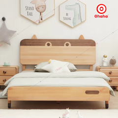 Giường ngủ hiện đại hình chú bò cho bé - GTE011