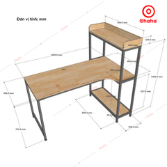 Bàn làm việc cao cấp Ohaha - BLV004