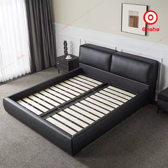 Giường ngủ công nghiệp bọc nệm OHAHA - GN040
