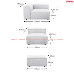 Ghế SOFA Module Xếp Gọn Tiện Dụng OHAHA - SF002