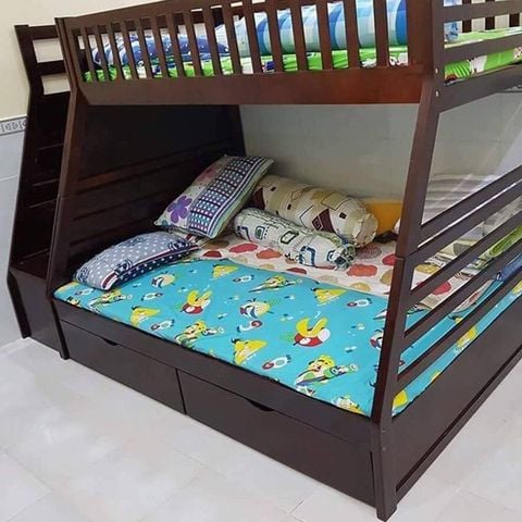 Giường Tầng (Cầu Thang Đổi Chiều) GT027-OH OHAHA