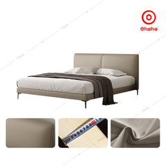 Giường ngủ công nghiệp bọc nệm OHAHA - GN041