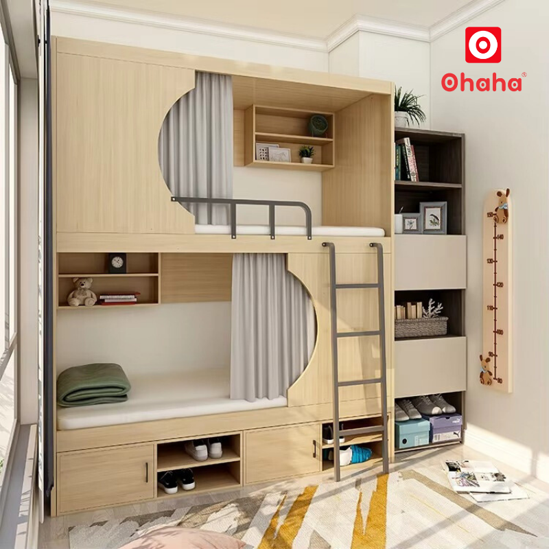 Giường tầng hộp thông minh ohaha - GTTM052