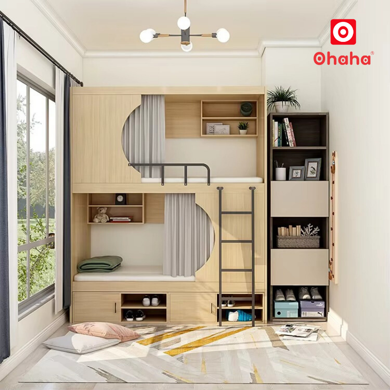 Giường tầng hộp thông minh ohaha - GTTM052