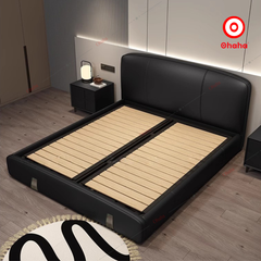 Giường ngủ công nghiệp bọc nệm OHAHA - GN042