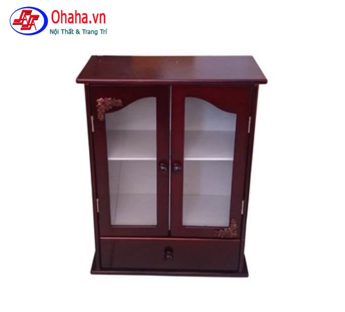 TỦ THUỐC GIA ĐÌNH GỖ CAO SU (MÀU NÂU) 01-OH OHAHA
