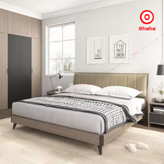 Giường ngủ công nghiệp bọc nệm OHAHA - GN030