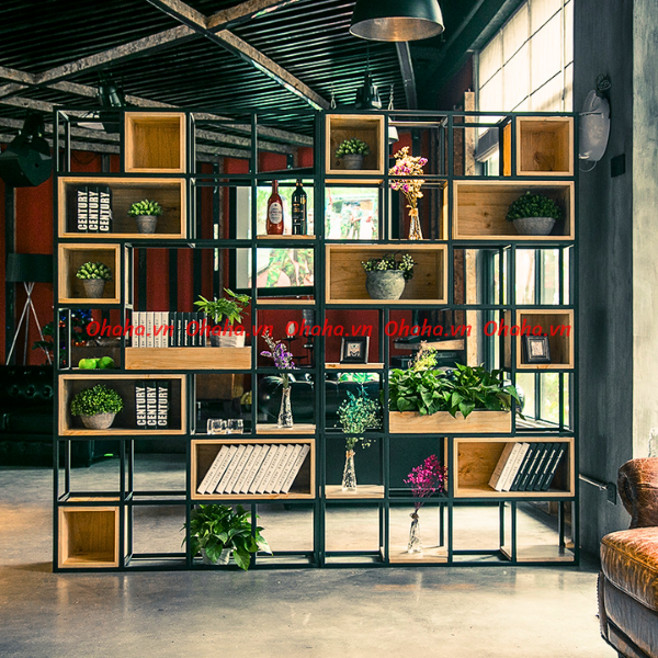 Kệ trang trí phòng khách đa năng Ohaha - KTT002