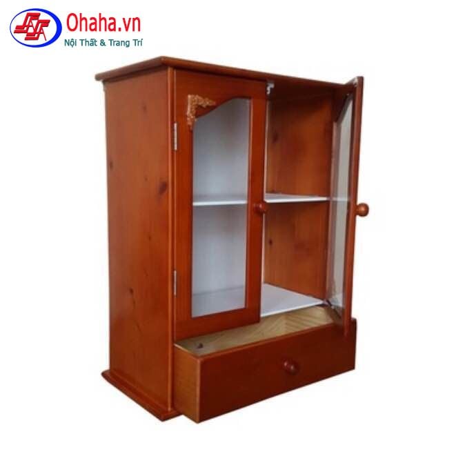 TỦ THUỐC GIA ĐÌNH GỖ CAO SU (MÀU VÀNG) 02-OH OHAHA