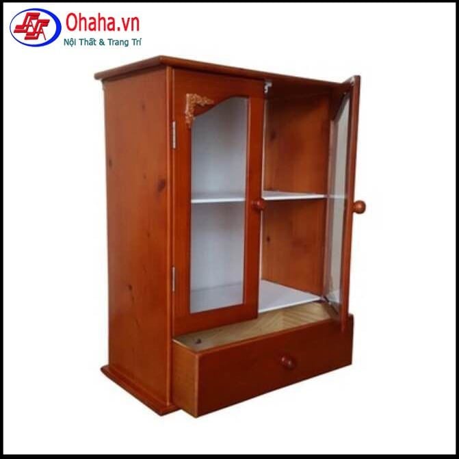 TỦ THUỐC GIA ĐÌNH GỖ CAO SU (MÀU VÀNG) 02-OH OHAHA