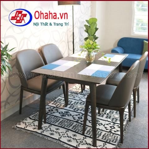 BỘ BÀN ĂN CAO CẤP GRACE BROWN 1008-OH OHAHA