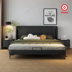 Giường ngủ công nghiệp bọc nệm OHAHA - GN043