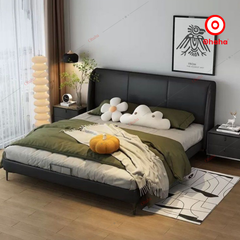 Giường ngủ công nghiệp bọc nệm OHAHA - GN043