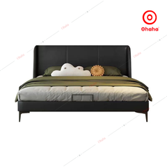 Giường ngủ công nghiệp bọc nệm OHAHA - GN043