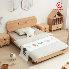 Giường ngủ hiện đại hình mặt cười cho bé - GTE009