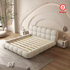Giường ngủ công nghiệp bọc nệm OHAHA - GN046
