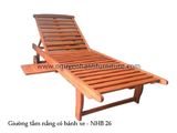 Giường tắm nắng có bánh xe OH-03