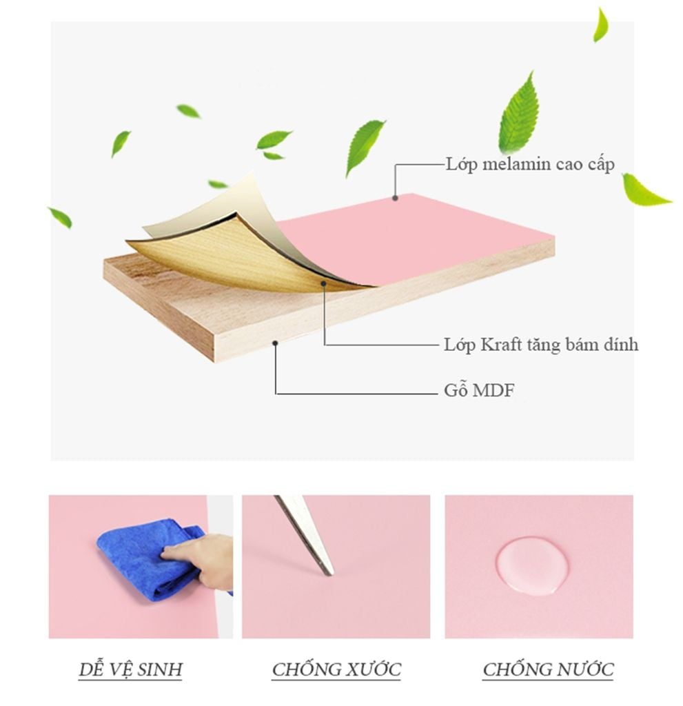 Kệ sách để sàn Ohaha màu trắng - KS002