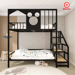 Giường tầng thông minh khung sắt Ohaha - GTS034
