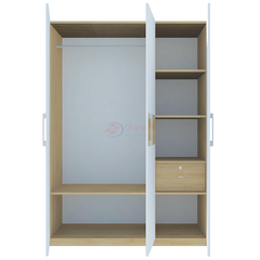 Tủ quần áo gỗ công nghiệp 3 cánh Ohaha - TQA053