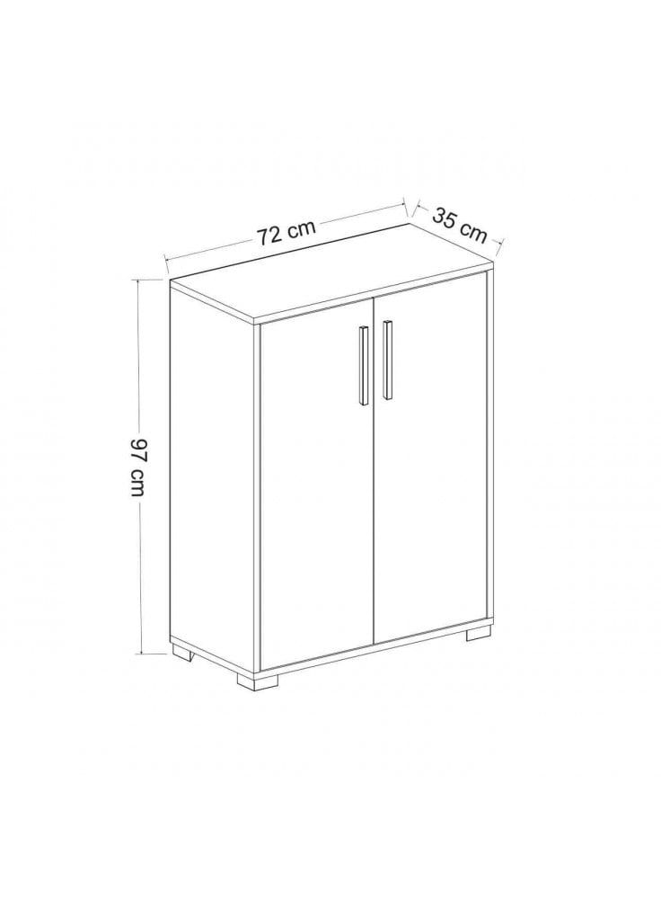 Tủ giày thông minh nhiều ngăn tiện dụng Ohaha - TG017