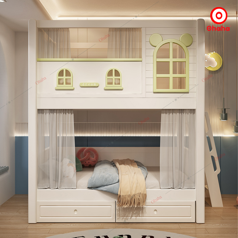 Giường tầng thông minh cao cấp Ohaha - GTCC034