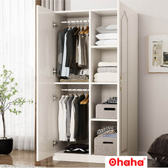 Tủ quần áo gỗ công nghiệp hiện đại Ohaha - HĐ002