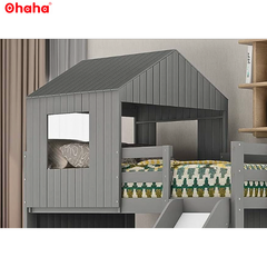 Giường tầng thông minh cao cấp có CẦU TRƯỢT Ohaha - GTCC012
