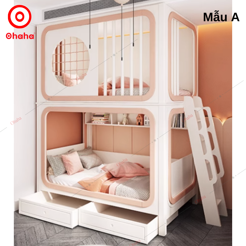 Giường tầng thông minh cao cấp Ohaha - GTCC030