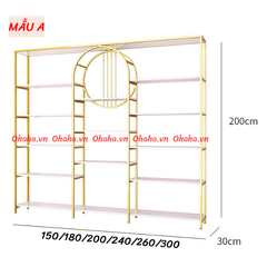 Kệ trưng bày mỹ phẩm Ohaha - KTT003