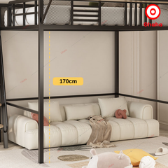 Giường tầng thông minh khung sắt Ohaha - GTS027