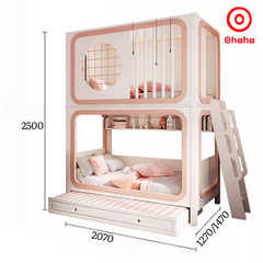 Giường tầng thông minh cao cấp Ohaha - GTCC030