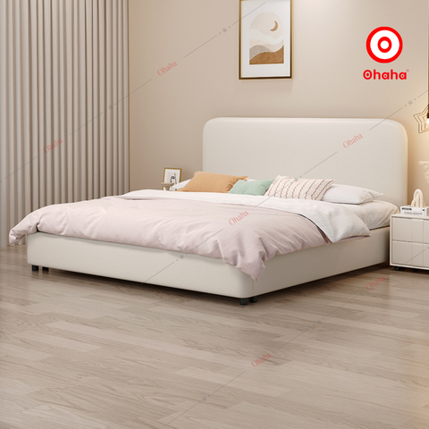 Giường ngủ công nghiệp bọc nệm OHAHA - GN044