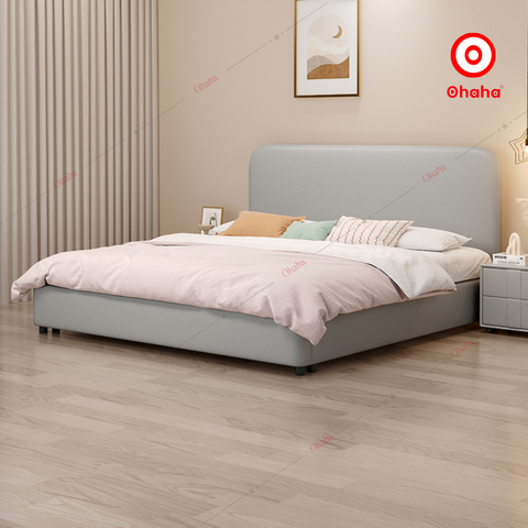 Giường ngủ công nghiệp bọc nệm OHAHA - GN044