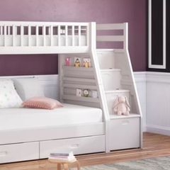Giường Tầng Bella Esprit (Cầu Thang Đổi Chiều) GT09-OH OHAHA