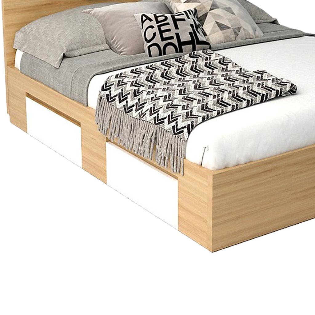 Giường ngủ gỗ công nghiệp cao cấp OHAHA  - GC025