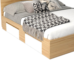 Giường ngủ gỗ công nghiệp cao cấp OHAHA  - GC025