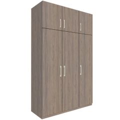 Tủ Quần Áo Gỗ Công Nghiệp 2 Tầng 3 Cánh OHAHA - TQA030