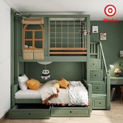 Giường tầng thông minh cao cấp Ohaha - GTCC028