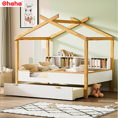 Giường tầng thông minh cao cấp kiểu ngôi nhà Ohaha - GTCC013
