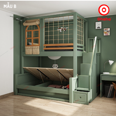 Giường tầng thông minh cao cấp Ohaha - GTCC028
