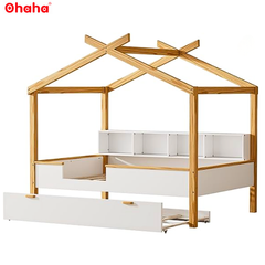 Giường tầng thông minh cao cấp kiểu ngôi nhà Ohaha - GTCC013
