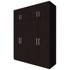 Tủ Quần Áo Gỗ Công Nghiệp 2 Tầng 4 Cánh OHAHA - TQA045